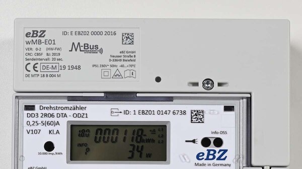 Der BAB-Aufsatzadapter BAB-wMB-E01 mit wireless MBus-Funktionalität