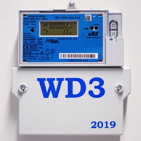 Der WD3, mit integrierter wireless MBus-Funktionalität 