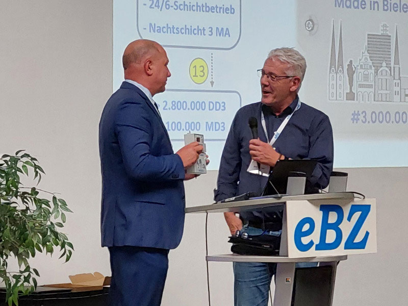 Die eBZ hat in zehn Jahren über drei Millionen Stromzähler produziert.