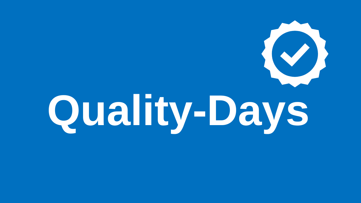 Anmeldung zu den Quality-Days der eBZ im Juli 2025